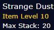 [WoW Classic ERA] Strange Dust  *20