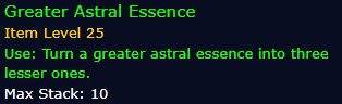 [WoW Classic ERA]  Greater Astral Essence *10