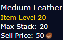 [WoW Classic ERA] Medium Leather *20