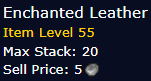 [WoW Classic ERA] Enchanted Leather *20