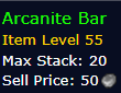 [WoW Classic ERA] Arcanite Bar *1