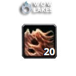 [WoW Classic ERA] Ruined Leather Scraps *20
