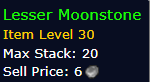 [WoW Classic ERA] Lesser Moonstone *10
