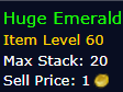 [WoW Classic ERA] Huge Emerald *10