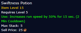 [WoW Classic ERA] Swiftness Potion *5