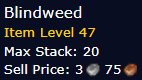 [WoW Classic ERA] Blindweed *20