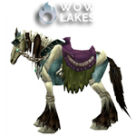 [WoW Classic ERA] Blue Skeletal Horse (Horde Racial Mount)