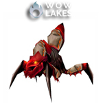 [WoW Classic ERA] Red Qiraji Resonating Crystal (Rare Drop Mount)