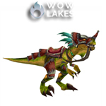 [WoW Classic ERA] Swift Razzashi Raptor (Rare Drop Mount)