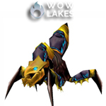 [WoW Classic ERA] Yellow Qiraji Resonating Crystal (Rare Drop Mount)