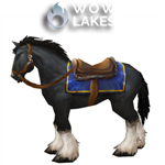 [WoW Classic ERA] Black Stallion Bridle (Alliance Racial Mount)