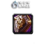 [WoW Classic ERA] Skullflame Shield Item Level 59 (Off Hand- Shield)