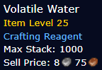 Volatile Water *20