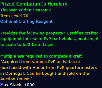 Prized Combatant's Heraldry *100
