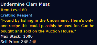 Undermine Clam Meat *200