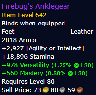 Firebug's Anklegear - Leather Feet