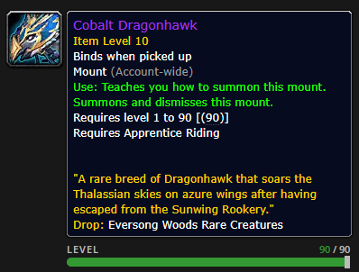 [Midnight] Cobalt Dragonhawk