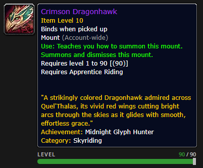 [Midnight] Crimson Dragonhawk