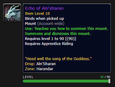 [Midnight] Echo of Aln'sharan