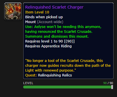 [Midnight] Relinquished Scarlet Charger