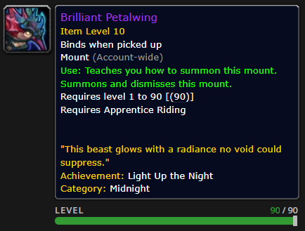 [Midnight] Brilliant Petalwing