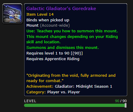 [Midnight] Galactic Gladiator's Goredrake