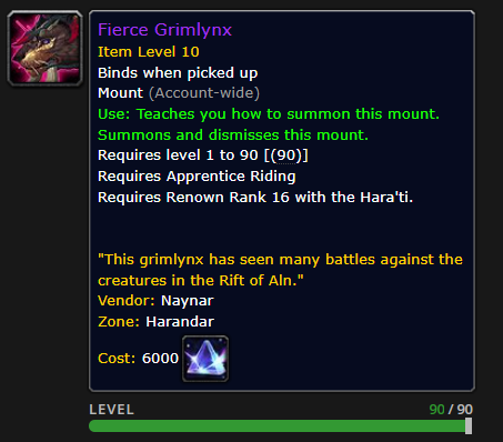 [Midnight] Fierce Grimlynx