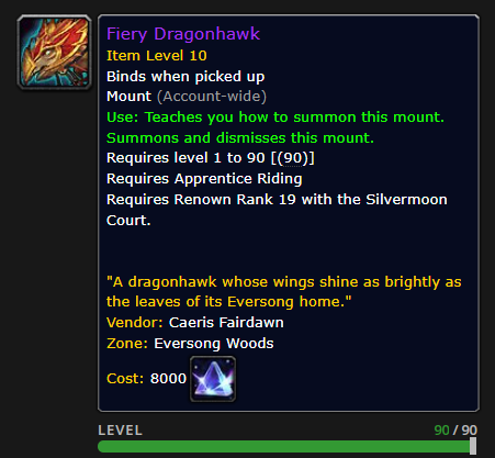 [Midnight] Fiery Dragonhawk