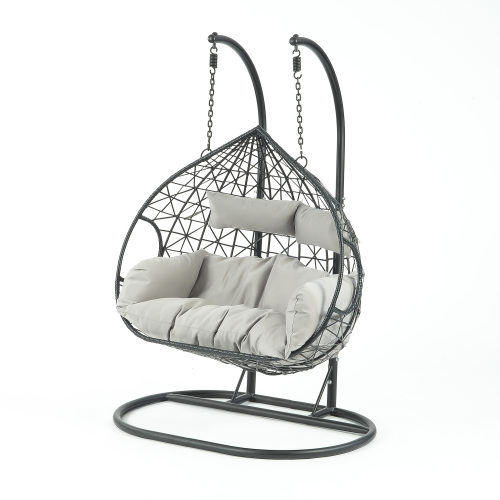 Double Hanging Chair With Cushion