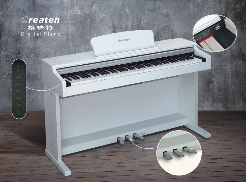 DK-300: Grand Digital Piano, Professional Electric Piano, 88 Keys, 5 Colors