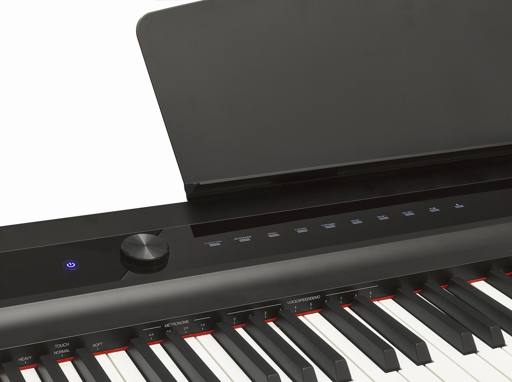 P-20: Light Portable Digital Piano with Touch Screen & Weighted 88 Keys | Best Seller