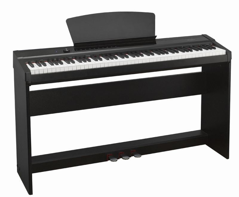 P-20: 畅销款轻便数码钢琴，触控面板，88键重锤键盘