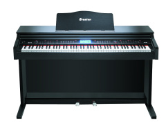 DK-200B：专业数码钢琴，88键标准钢琴重锤键盘，OTS功能、大液晶显示