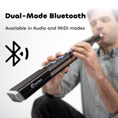 Greaten AP500 Pro Electronic Wind Instrument, 120 Sounds, Voice Control, Bluetooth