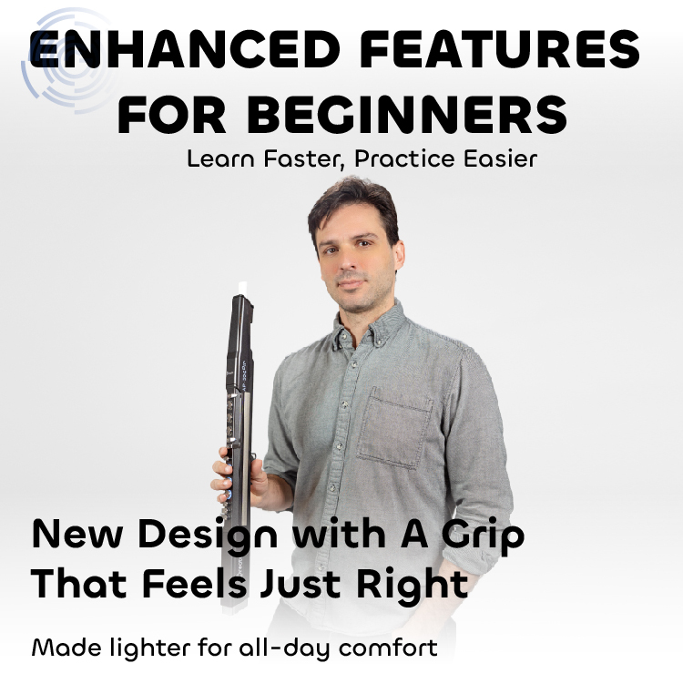 Greaten AP500 Pro Electronic Wind Instrument, 120 Sounds, Voice Control, Bluetooth