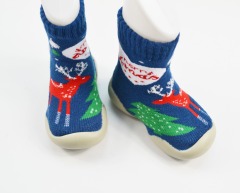 Baby Sock-Shoes Christmas Theme