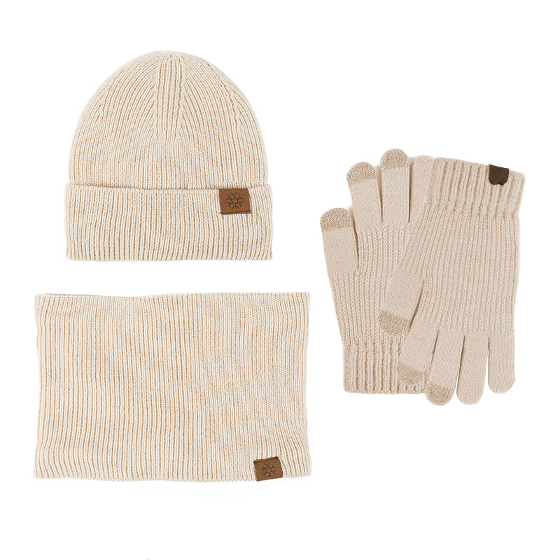 Winter Beanie/Touchscreen Gloves/Neck-Warmer Set