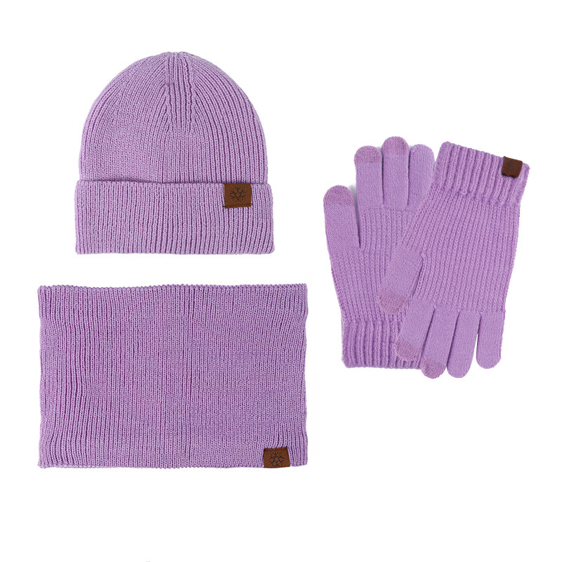Winter Beanie/Touchscreen Gloves/Neck-Warmer Set