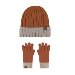 Alpaca Beanie Cap / Touchscreen Gloves Set