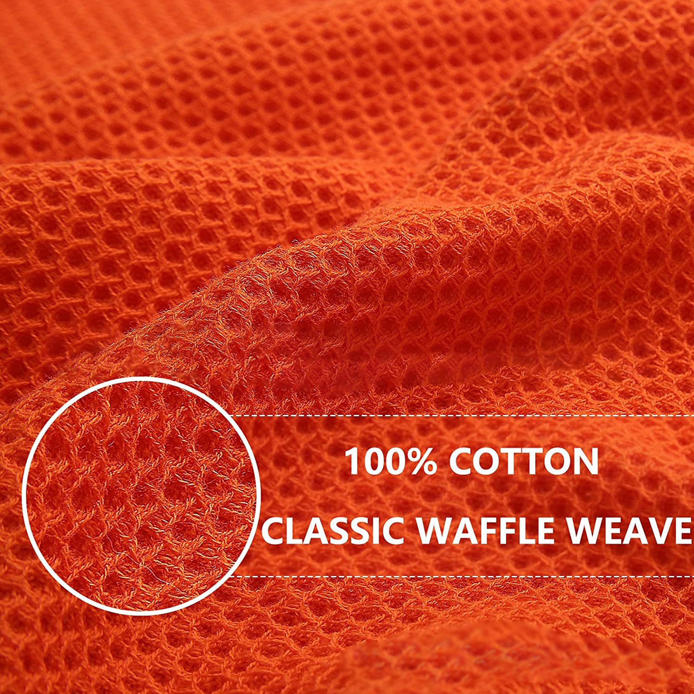 Waffle Weave Cotton Towel