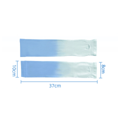Gradient-Color Print Cooling Arm-Sleeve