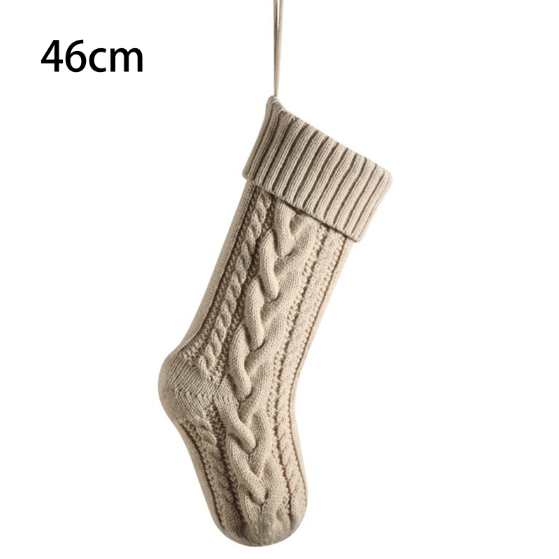 Knitted Christmas Sock Ornament
