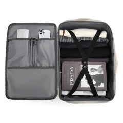Multi-Layer Nylon Backpack