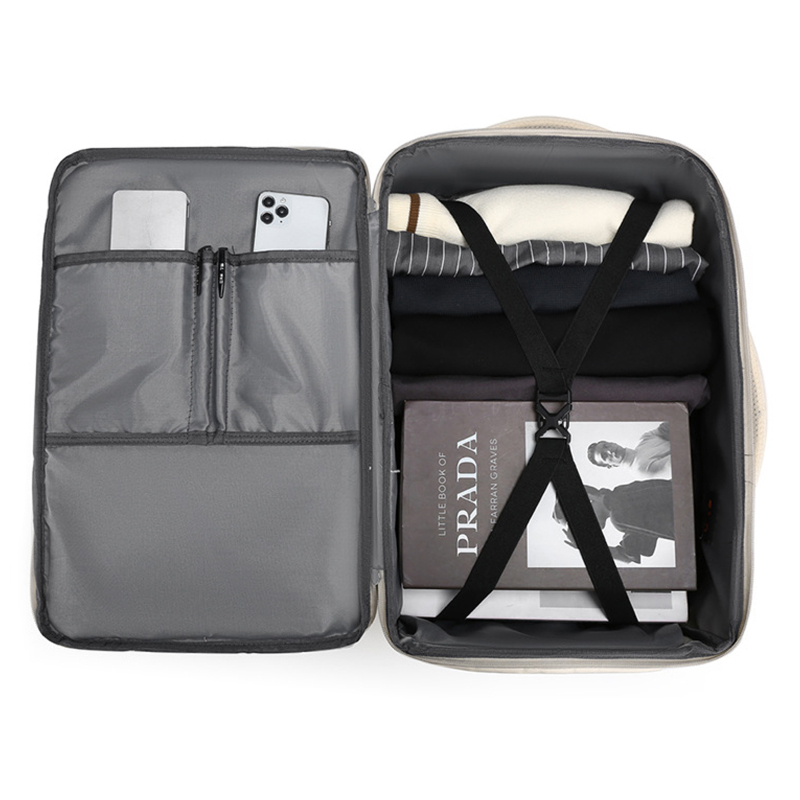 Multi-Layer Nylon Backpack