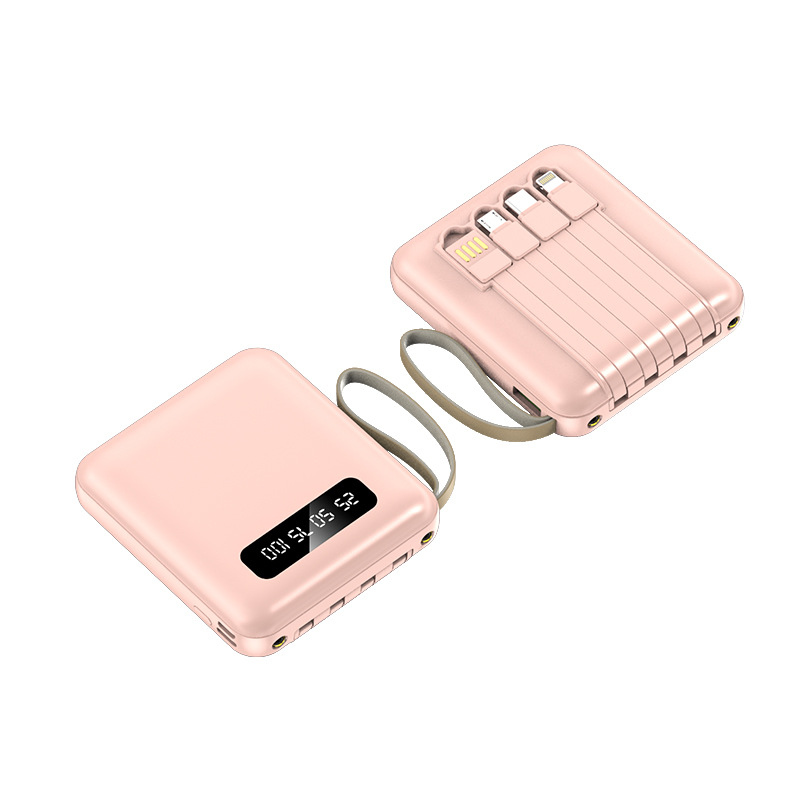 Multiple-Output Power Bank with Wrist Strap
