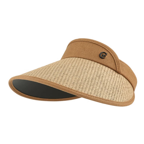 Straw Brim Sun Visor