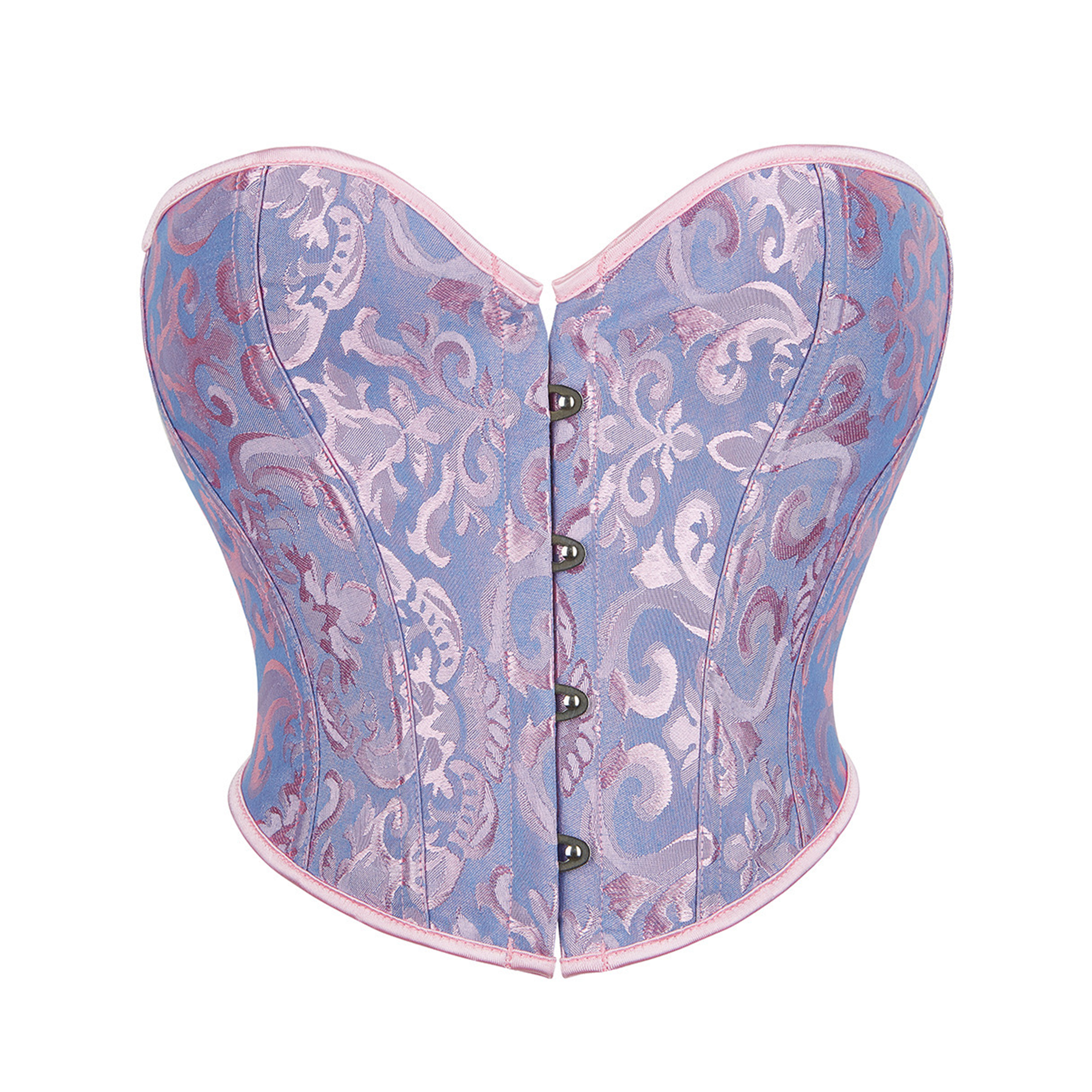 Front Button Closure Corset