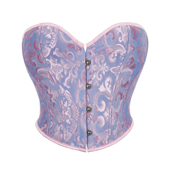 Front Button Closure Corset