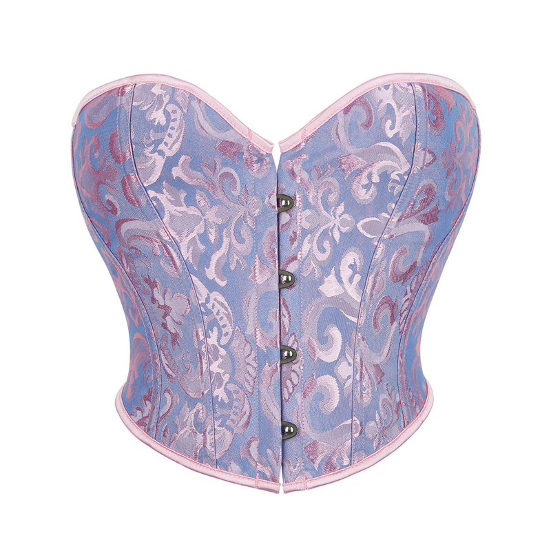 Front Button Closure Corset
