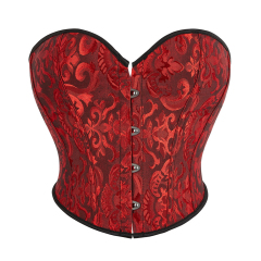 Front Button Closure Corset